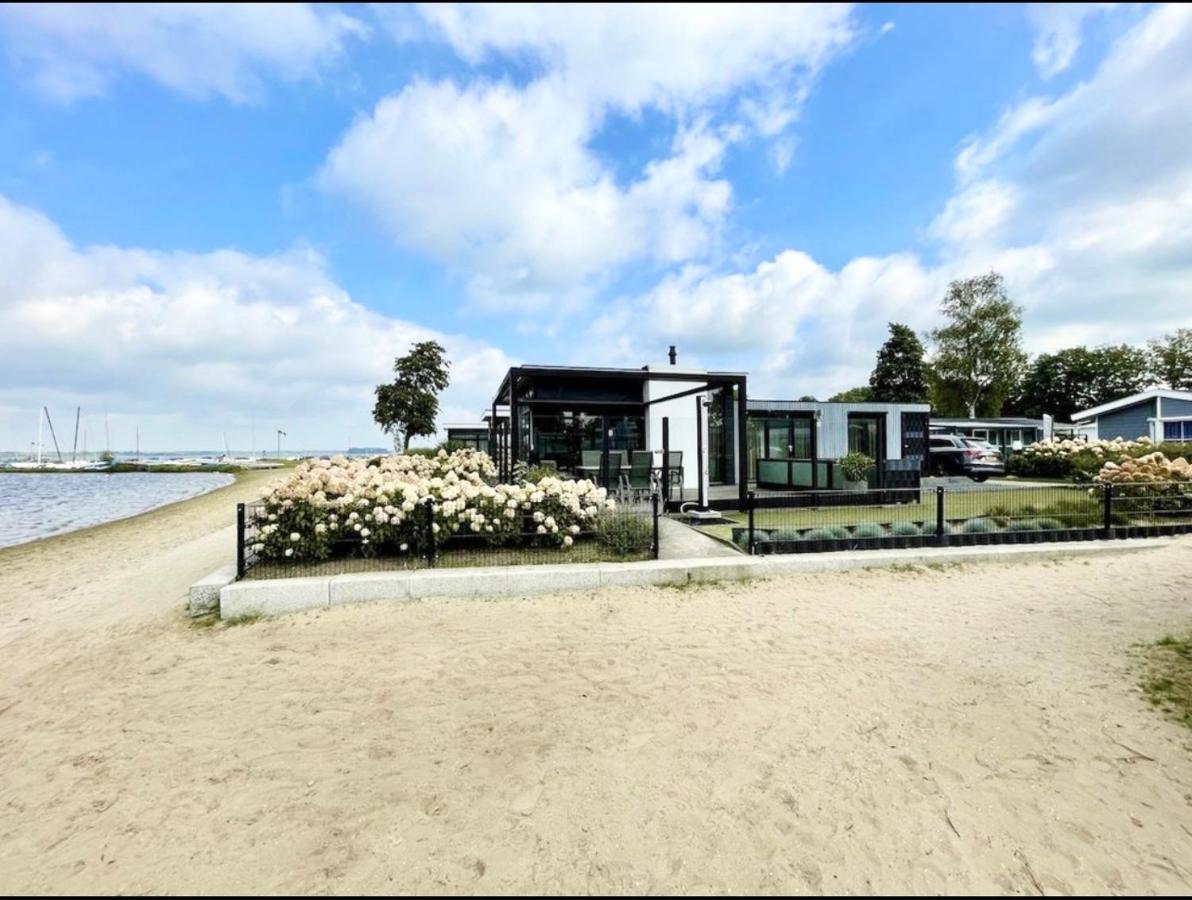 Luxus Cube Meerblick Veluwemeer Am Strand In Erster Reihe Hulshorst Екстер'єр фото