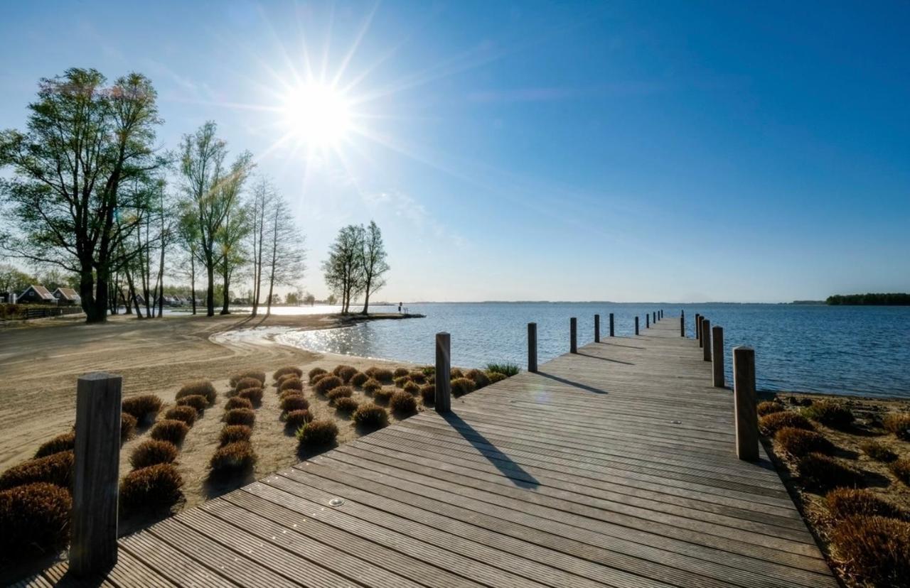 Luxus Cube Meerblick Veluwemeer Am Strand In Erster Reihe Hulshorst Екстер'єр фото